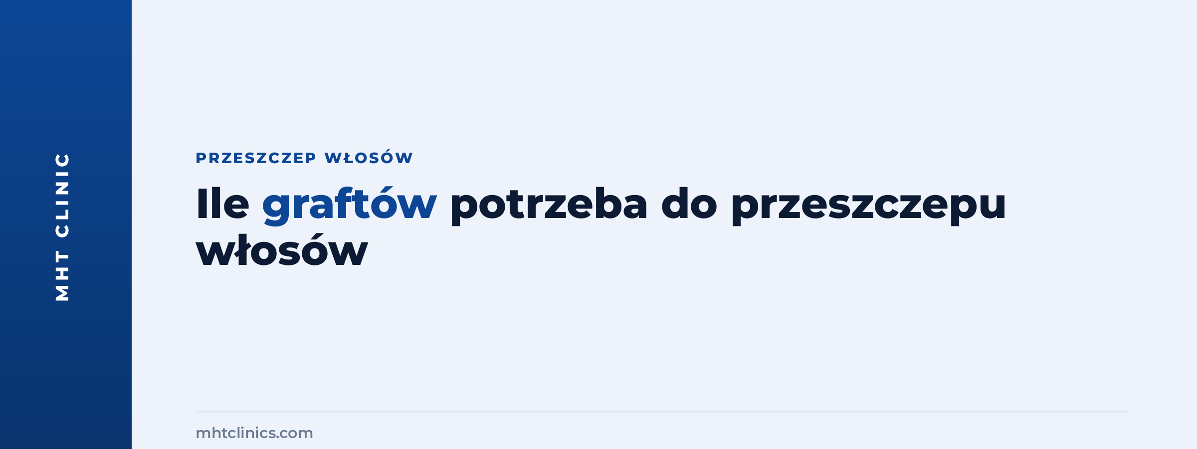 Ile graftów potrzeba do przeszczepu włosów