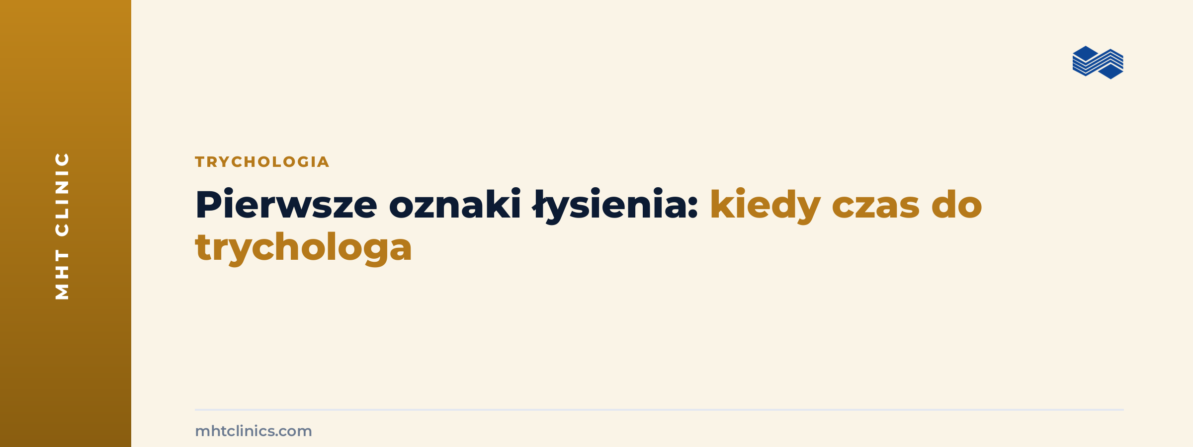 Pierwsze oznaki łysienia: kiedy czas do trychologa