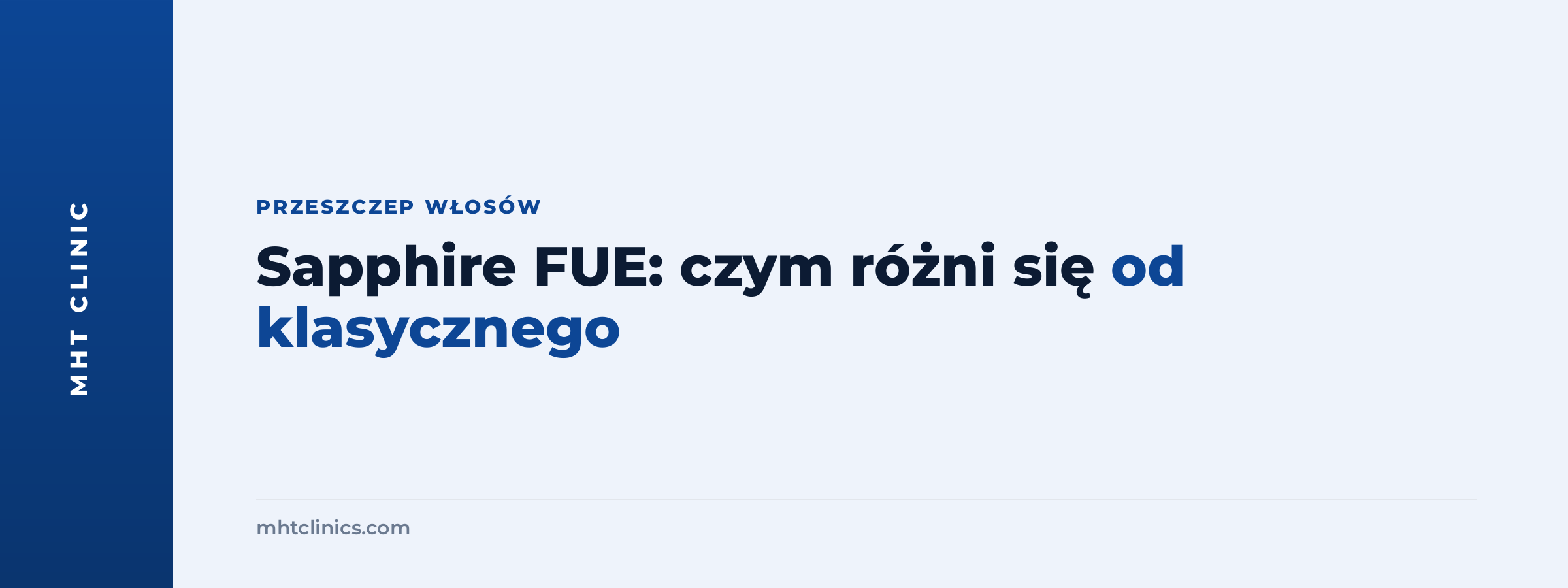 Sapphire FUE: czym różni się od klasycznego