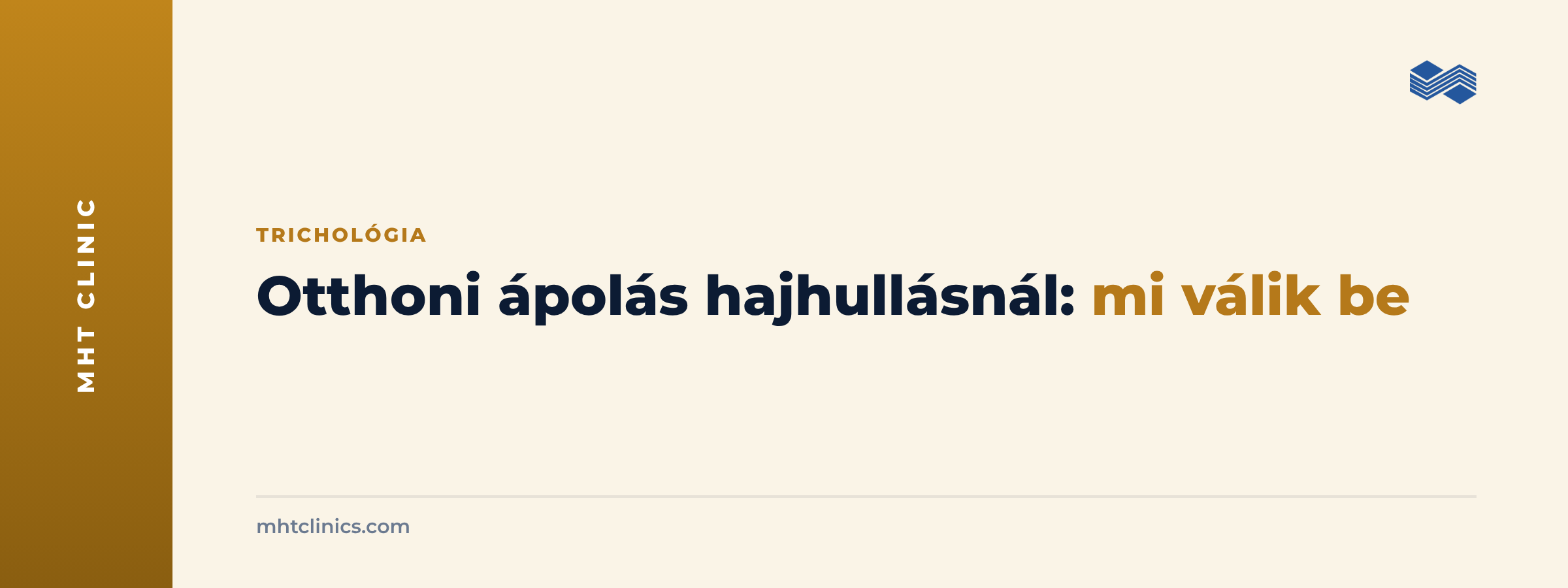 Otthoni ápolás hajhullásnál: mi válik be