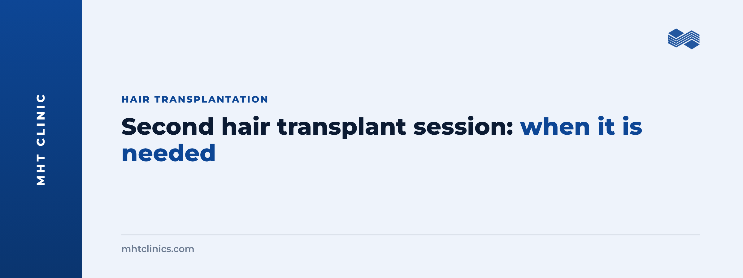 Cover: second hair transplant session, when it is needed